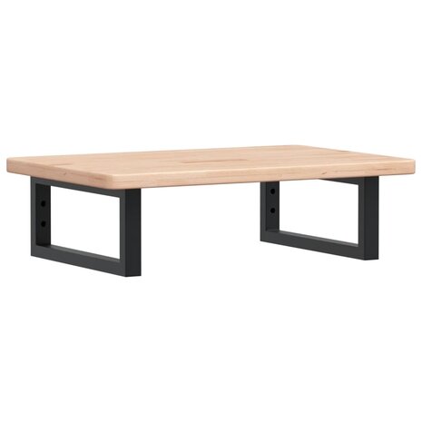 Badkamer wandschap staal en massief eikenhout 2
