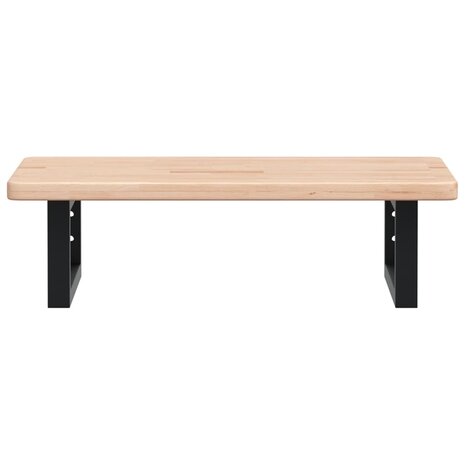 Badkamer wandschap staal en massief eikenhout 4