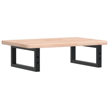 Badkamer wandschap staal en massief eikenhout 6