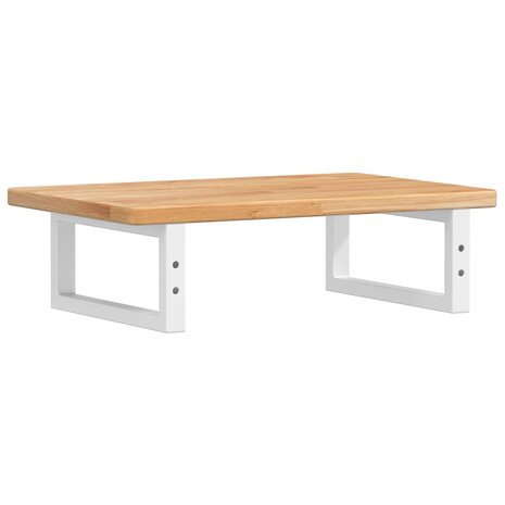 Badkamer wandschap staal en massief eikenhout 6