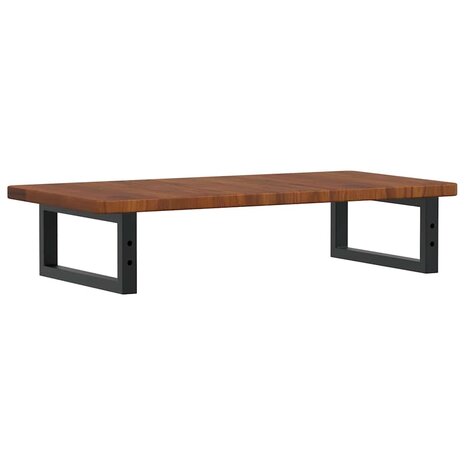 Badkamer wandschap staal en massief eikenhout 5