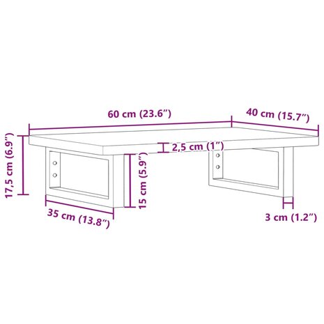 Badkamer wandschap staal en massief beukenhout 11