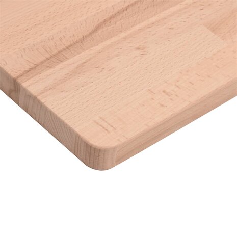 Badkamer wandschap staal en massief beukenhout 10