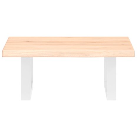 Badkamer wandschap staal en massief eikenhout 4