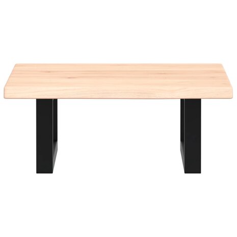 Badkamer wandschap staal en massief eikenhout 4