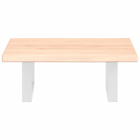 Badkamer wandschap staal en massief eikenhout 4