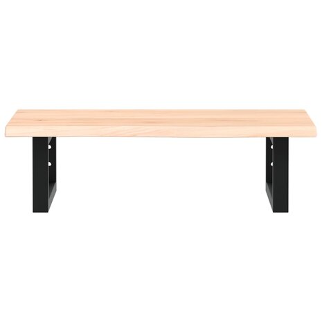 Badkamer wandschap staal en massief eikenhout 7