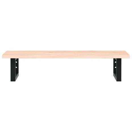 Badkamer wandschap staal en massief eikenhout 4