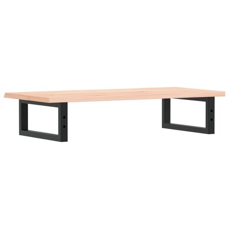 Badkamer wandschap staal en massief eikenhout 6