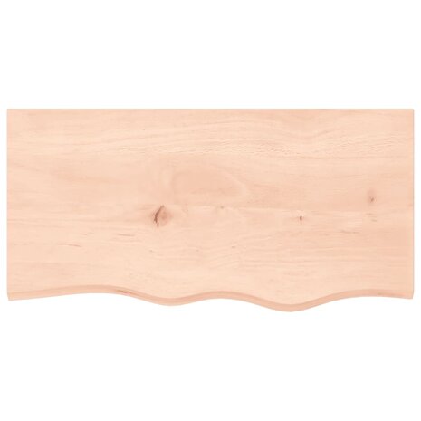 Badkamer wandschap staal en massief eikenhout 8