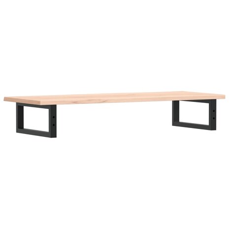 Badkamer wandschap staal en massief eikenhout 6