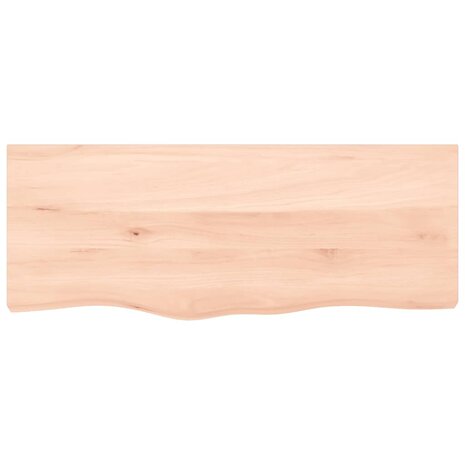Badkamer wandschap staal en massief eikenhout 8