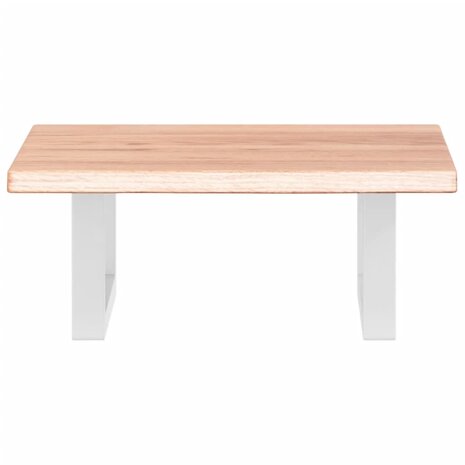 Badkamer wandschap staal en massief eikenhout 4