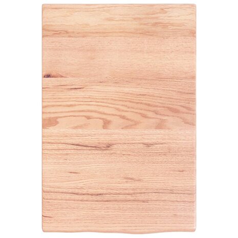 Badkamer wandschap staal en massief eikenhout 8