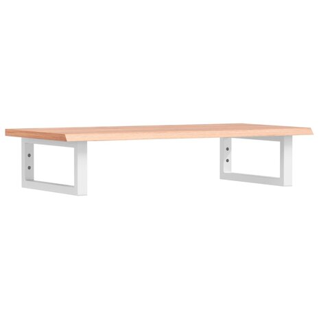 Badkamer wandschap staal en massief eikenhout 2
