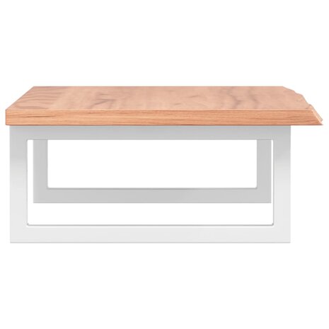 Badkamer wandschap staal en massief eikenhout 5