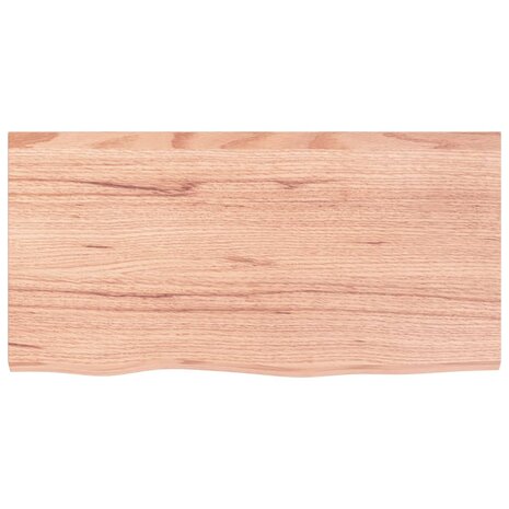 Badkamer wandschap staal en massief eikenhout 8