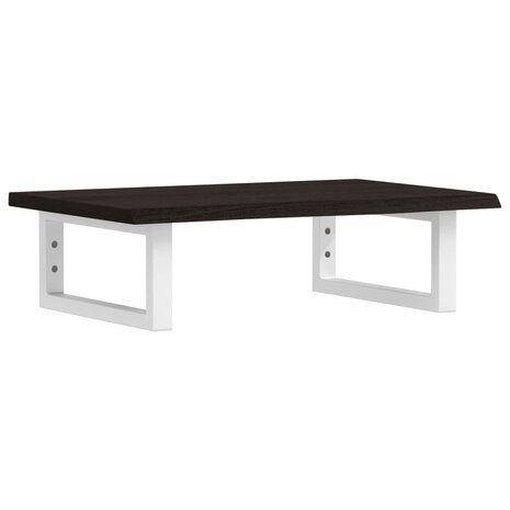 Badkamer wandschap staal en massief eikenhout 2