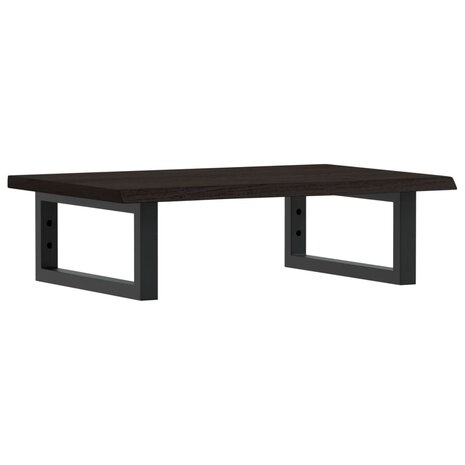 Badkamer wandschap staal en massief eikenhout 2