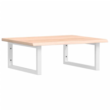 Badkamer wandschap staal en massief eikenhout 2