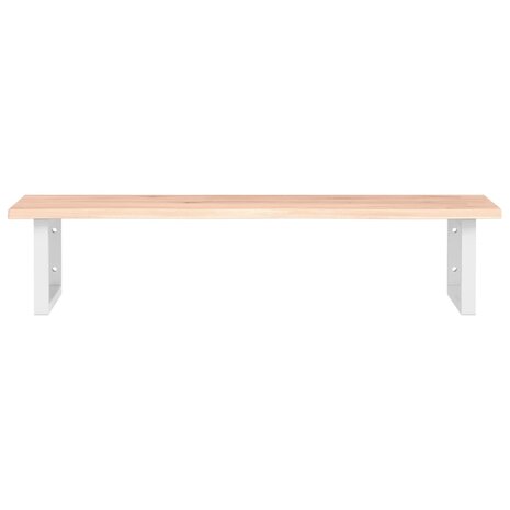 Badkamer wandschap staal en massief eikenhout 4