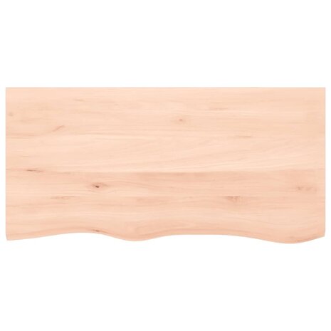 Badkamer wandschap staal en massief eikenhout 8