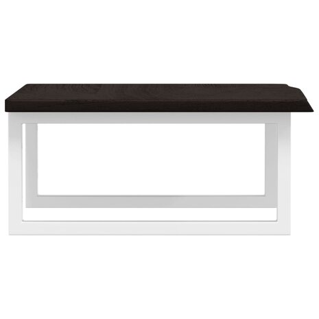 Badkamer wandschap staal en massief eikenhout 5