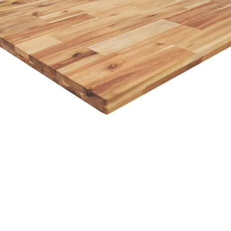 Badkamer wandschap staal en massief acaciahout 10
