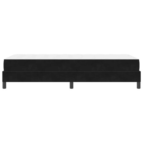 Boxspringbed met matras Zwart 100 x 210 cm Stof 6