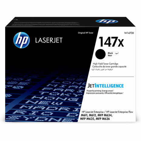 Originele inktcartridge HP W1470X Zwart 1