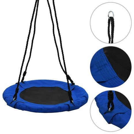 Schommel 100 kg 60 cm blauw 1