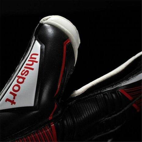 Keeperhandschoenen Uhlsport Powerline Soft Flex Zwart Volwassenen - Maat: 4 6