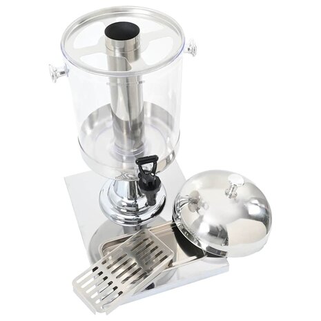 Sapdispenser roestvrij staal 8 L 3