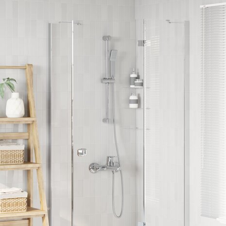 Douchesysteem set Chroom 70 cm Roestvrij staal 1
