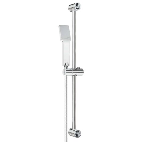Douchesysteem set Chroom 70 cm Roestvrij staal 6