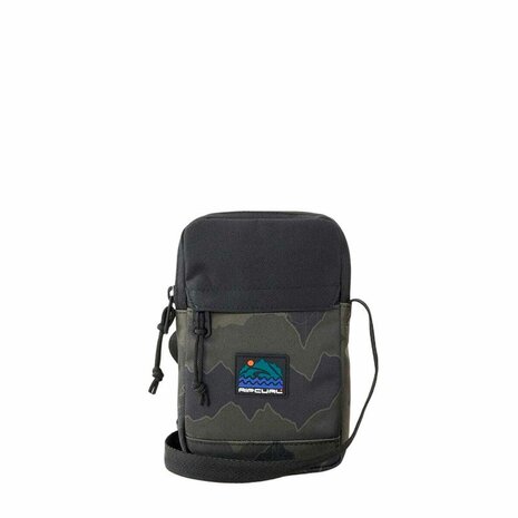 Schoudertas Rip Curl Slim Pouch Search Camo Zwart 1