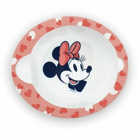 Kinderserviesset ThermoBaby Minnie Microwave Meal Set Bowl + Spoon 3