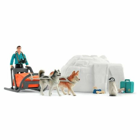 Playset Schleich 42558 Wild Life Antarctica Expedition Set 16 Onderdelen 19 Onderdelen 2