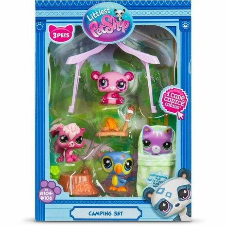 Playset Bandai Littlest Pet Shop Camping 1
