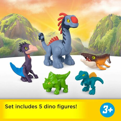 Playset Imaginext Jurassic World Multicolour 10 Onderdelen 2