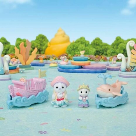 Playset Sylvanian Families Amusement Park Ride - Ride the Waves Multicolour 3