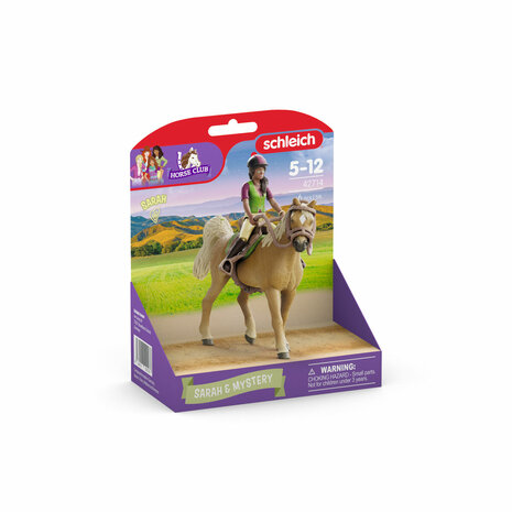 Playset Schleich 42714 Sarah & Mystery 6 Onderdelen 1