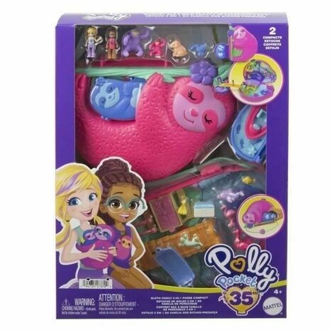 Playset Polly Pocket SAC SURPRISES PARESSEUX 6
