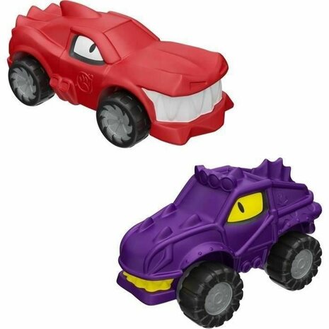 Set auto's Moose Toys GOO MOBILES - BLAZAGON VS TREADS SHREDZ Rood 2