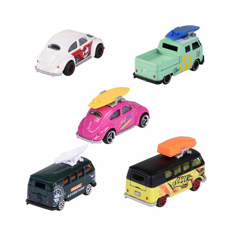 Voertuig Speelset Majorette Volkswagen Originals Wit 1