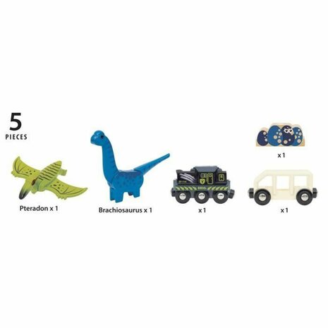 Trein Brio Dinosaur Battery train 1
