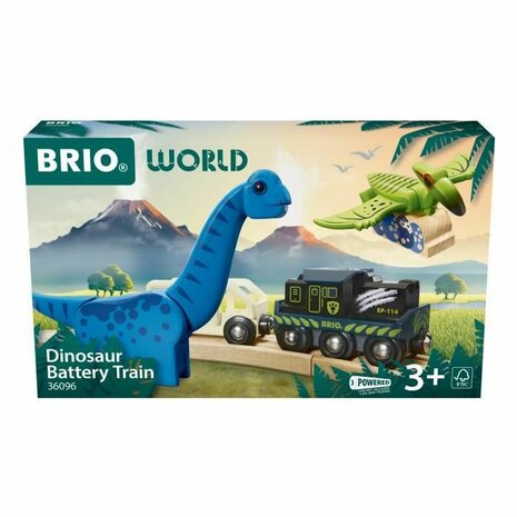 Trein Brio Dinosaur Battery train 2