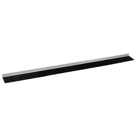 Zelfklevende Deurborstels 2 pcs Zilver 100 cm 5
