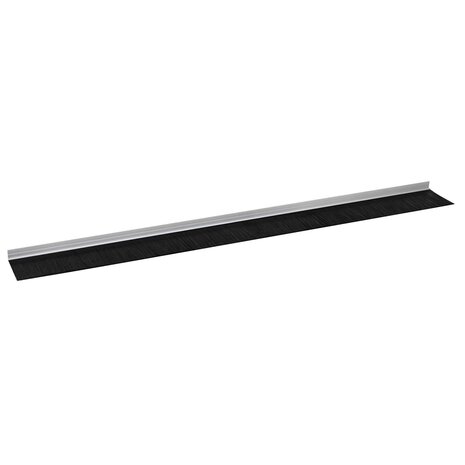 Zelfklevende Deurborstels 6 pcs Zilver 100 cm 5