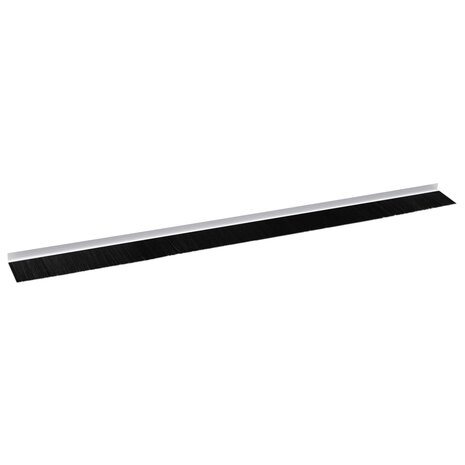 Zelfklevende Deurborstels 6 pcs Wit 100 cm Aluminium Legering 5